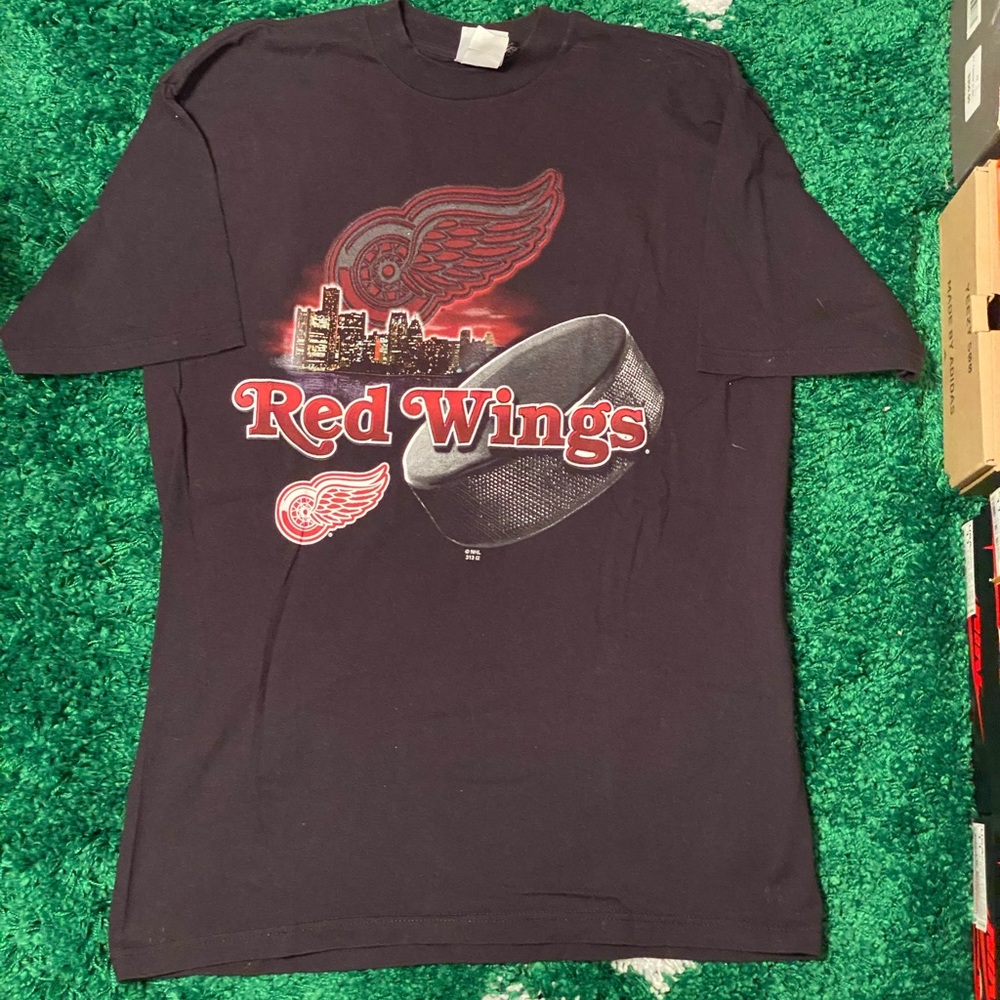 Vintage 90s Detroit red wings T-shirt